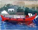 Red Fishing Boat, Patmos